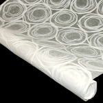 Whimzy Mulberry Paper - WHITE ON WHITE