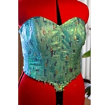 IRIDESCENT COSPLAY BODICE