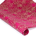 Nepalese Batik Lokta Paper - Mums - MAGENTA