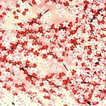 Japanese Chiyogami Yuzen Paper - SUNLIGHT GARDEN