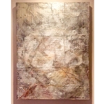 Encaustic Art Wall Hanging