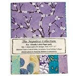 Handmade Nepalese Lokta Paper Pack - BLUES