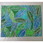 EMBOSSED PAPER PAINTING