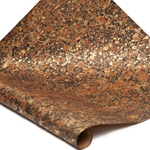 Italian Marbled Paper - STONE - Brown/Black/Gold