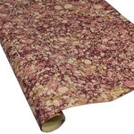 Italian Marbled Paper - STONE - Pink/Burgundy