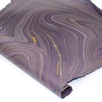 Jute Fiber Paper - DARK PURPLE MARBLE