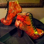 HIGH HEELED SHOES
