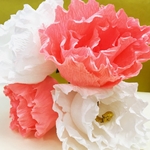 CREPE PAPER FLOWERS