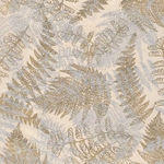 Lokta Paper Origami Pack - Fern - GOLD/SILVER ON CREAM