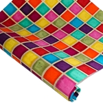 Nepalese Batik Lokta Paper - Vibrant - SQUARE