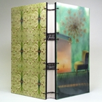 COPTIC BOUND JOURNAL WITH ENCAUSTIC COVER
