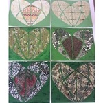 Colorful Heart Craft