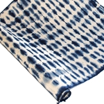 Nepalese Lokta Paper - Shibori Crinkle Tie Dye - BLUE