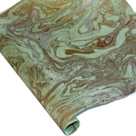 Marbled Lokta Paper - GOLD/SILVER/COPPER ON MINT