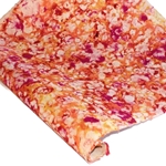 Nepalese Lokta Paper - Patch - ORANGE/MAGENTA