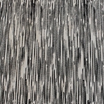 Lokta Paper Origami Pack - Silkscreened Nepalese Lokta Paper - Deco Lines - BLACK ON CREAM