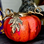 Pumpkin Candle Cover