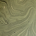 Jute Fiber Origami Paper - OLIVE GREEN MARBLE