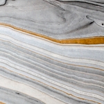 Thai Marbled Origami Paper - BLACK/GOLD/SILVER