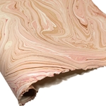 Jute Fiber Paper - ROSE GOLD MARBLE