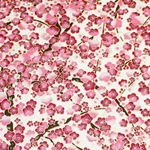 Chiyogami Yuzen Origami Paper - BERRY GARDEN - 4 Sheet Pack - 6 x 6 Inch