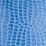 Indian Embossed Paper- CROCODILE - BLUE
