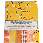 Handmade Nepalese Lokta Paper Pack - YELLOW/ORANGE