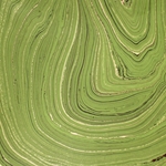 Jute Fiber Origami Paper - KELLY GREEN MARBLE
