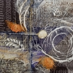 MIXED MEDIA ON CANVAS