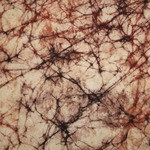 Lokta Paper Origami Pack - Batik Vein - BROWN/RED
