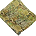Italian Florentine Paper - WORLD MAPS