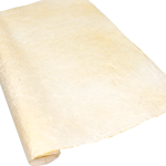 Thai Wrinkled Pearlescent - WHITE/GOLD