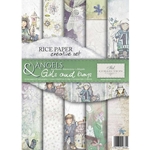 Decoupage Paper Pack - ANGELS GIRLS AND BOYS