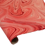 Jute Fiber Paper - RED MARBLE