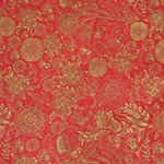 Lokta Paper Origami Pack - Art Deco - GOLD ON RED