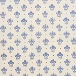 Italian Florentine Origami Paper - FLEUR-DE-LIS BLUE