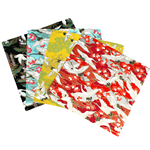 Assorted 6" Chiyogami Origami 16 Sheet Pack - CRANES