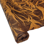 Nepalese Lokta Paper - Sun Washed Wrinkle - ORANGE