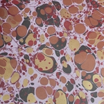 Hand Marbled Origami Paper - LAVA STONE