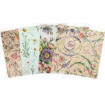 Assorted 6" Italian Florentine Origami 16 Sheet Pack - FLORALS