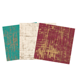 Assorted 6" Lokta Origami 36 Sheet Pack - BRUSHED PATTERNS