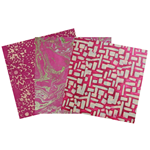 Assorted 6" Lokta Origami 36 Sheet Pack - MAGENTA