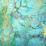 Marbled Momi Origami Paper - TSUNAMI