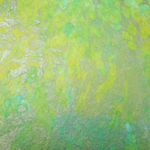 Marbled Momi Origami Paper - LIME/TURQUOISE/SILVER