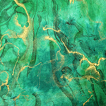 Marbled Momi Origami Paper - TIDAL WAVE