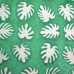 Lokta Paper Origami Pack - Batik Leaves - MONSTERA