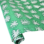 Nepalese Batik Lokta Paper - Leaves - MONSTERA
