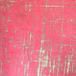 Lokta Paper Origami Pack - Brushed - GOLD ON RED