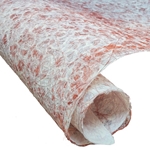 Mulberry Paper with Pitaya Fibers - RED