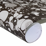 Hand Marbled Paper - GRAYSCALE STONE